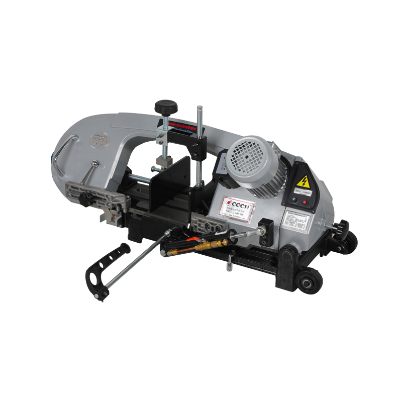 DLY-19F1 8英寸臥式電動(dòng)帶鋸（油缸款、薄壁管切割專用）